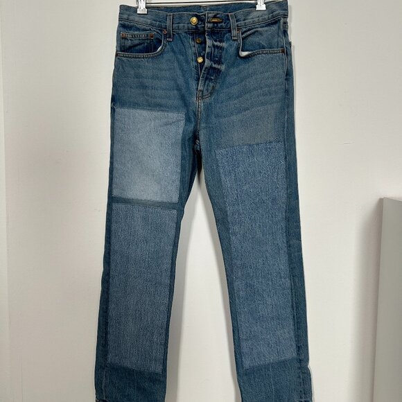 BSIDES PATCHWORK JEANS SIZE 26 - Picture 2 of 5